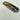 Folding knife with wooden handle on a white background