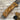 Handmade Böhler N690 bushcraft and hunting knife with olive wood handle and leather sheath