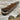 Handcrafted Böhler N690 camping knife with walnut wood handle and leather sheath